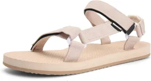 WateLves Womens-Sport-Sandals Outdoor Hiking Sandals with-Arch-Support Comfortable Webbing-Water-Athletic Beach-Sandals for Travel-Walking-Trekking-Camping