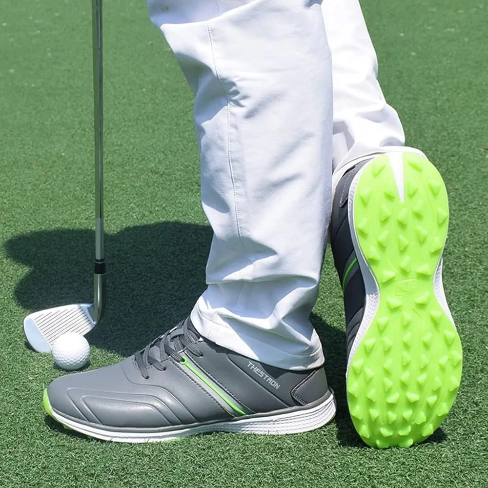 Waterproof Golf Shoes Men Professional Golf Sneakers Spikless Light Weight Walking Footwears Outdoor Male Walking Shoes