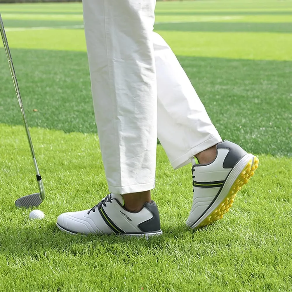Waterproof Golf Shoes Men Professional Golf Sneakers Spikless Light Weight Walking Footwears Outdoor Male Walking Shoes