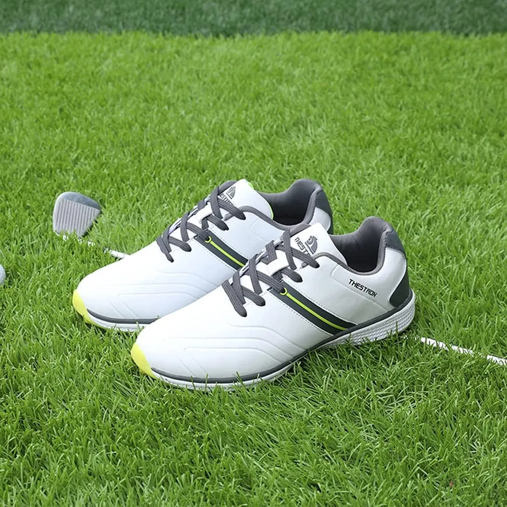 Waterproof Golf Shoes Men Professional Golf Sneakers Spikless Light Weight Walking Footwears Outdoor Male Walking Shoes