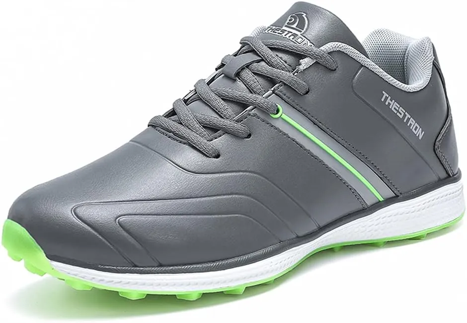 Waterproof Golf Shoes Men Professional Golf Sneakers Spikless Light Weight Walking Footwears Outdoor Male Walking Shoes