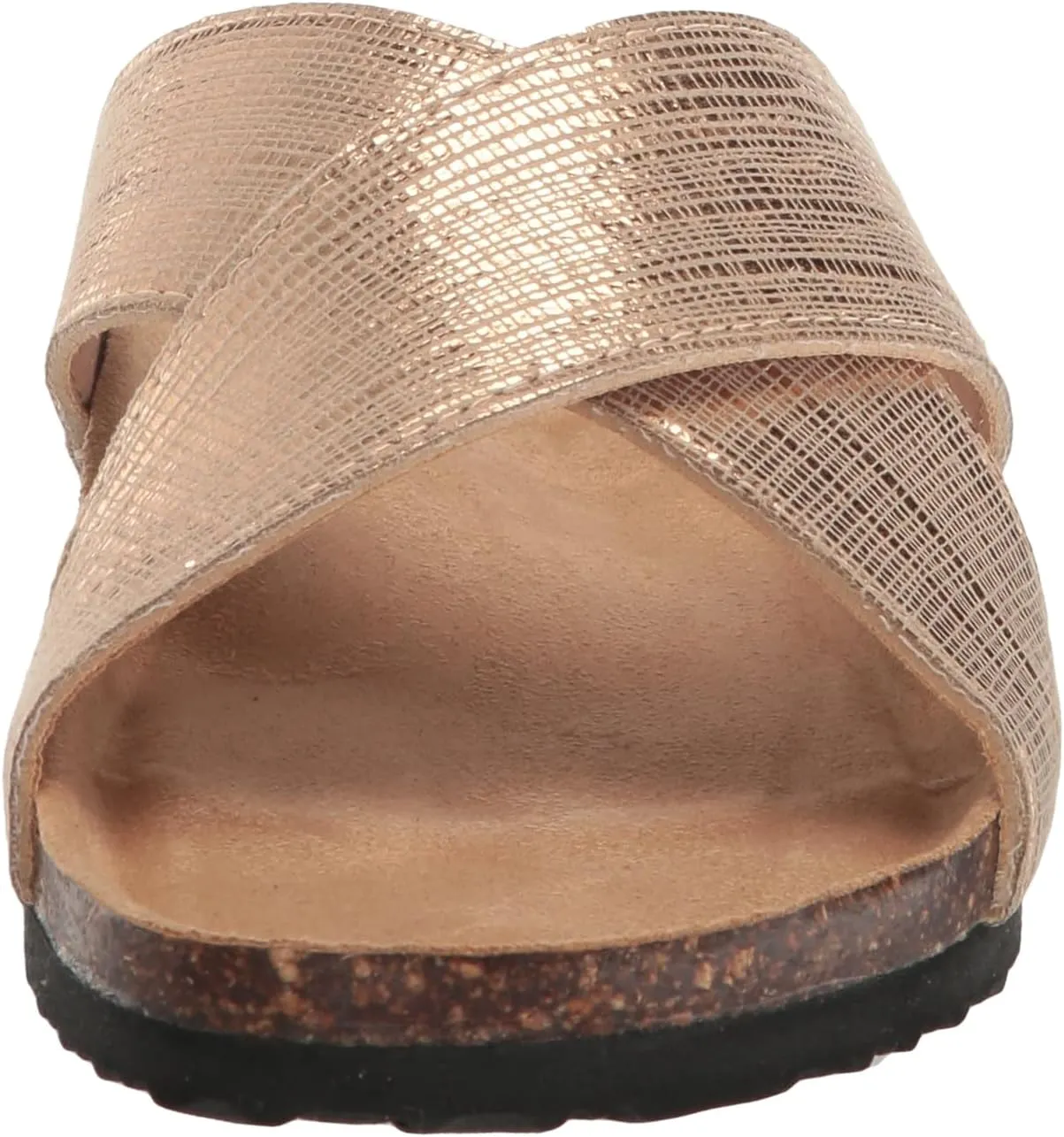 Western Chief Women's Metallic Cross Sandals