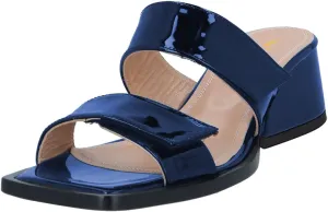 Women Classic Open Toe Block Low Heel Mules Slip On Ladies Comfy Casual Slipper Shoes Size 4-16 US