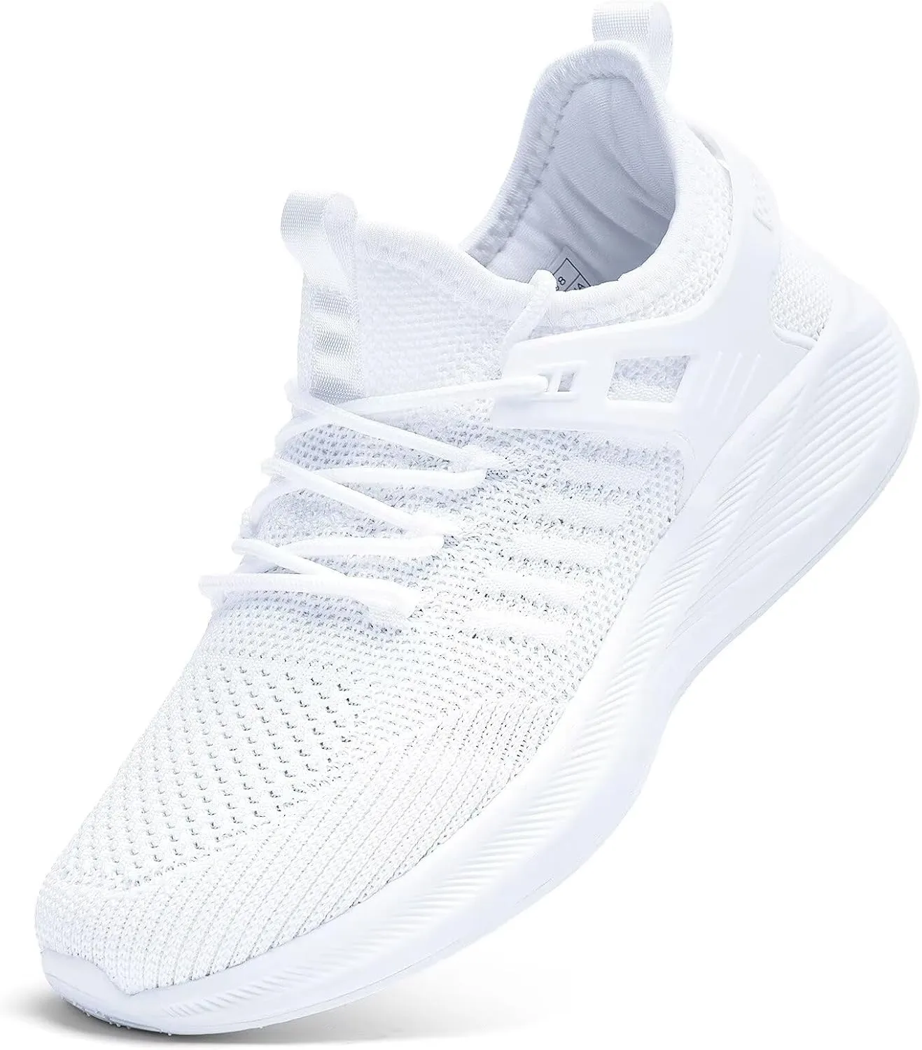 Womens Athletic Walking Shoes - Running Tennis Shoes Jogging Workout Lightweight Breathable Slip on Sneakers for Indoor Outdoor Gym Travel Work