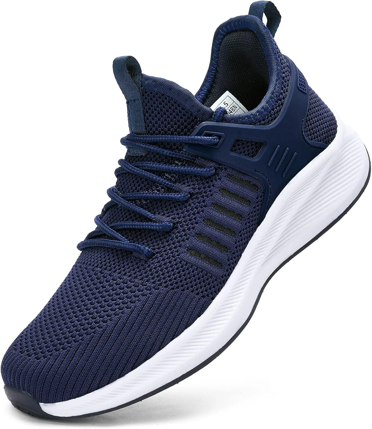 Womens Athletic Walking Shoes - Running Tennis Shoes Jogging Workout Lightweight Breathable Slip on Sneakers for Indoor Outdoor Gym Travel Work