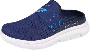 Womens Backless Sneakers Mesh Slip-on Mule Shoes Slip On Shoes Women Arch Support Men Casual Shoes Fashion Sneakers 2025 Waterproof Tennis Shoe Trainers Shoe