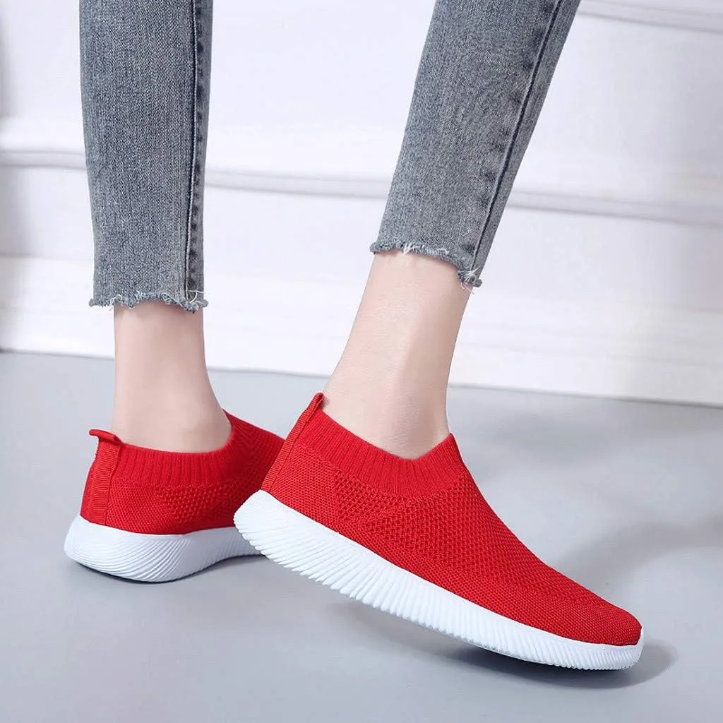 Womens Ladies Walking Running Shoes Slip On Lightweight Mens Tennis Shoes Wide Men's Casual Dress Shoes Women Shoes Sneakers Black Tennis Shoe Loafers Dress Shoe