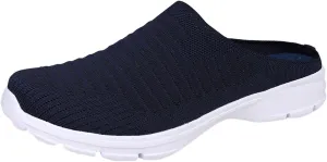 Women's Slip-On Orthopedic Arch Support Backless Mens Running Shoes Walking Casual Black Shoes Platform Sneakers Waterproof Tennis Shoe White Loafers