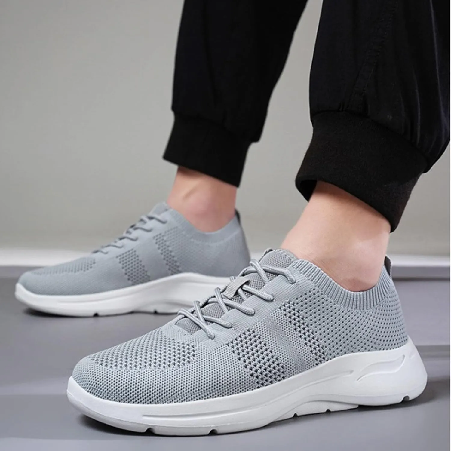 Women's Slip on Sneakers Shoes Woven Orthopedic Running Shoes for Men Lightweight Woman Shoes Casual Walking Sneakers Platform Tennis Shoe Loafers Dress Shoe