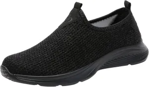Womens Walking Shoes Sock Casual Ladies Fashion Sneakers Walking Shoes Women Lightweight Casual Shoes Trendy Platform Sneakers Slip On Tennis Shoe Cross Trainer Shoe