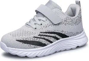 YHOON Boys Girls Sneakers Kids Sports Running Walking Shoes for Toddler/Little Kid/Big Kid